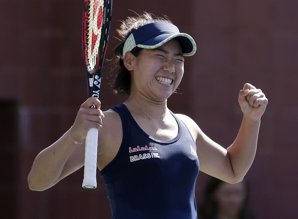 Japonská tenistka Nao Hibinová.