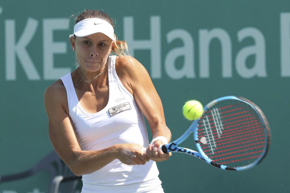 Poľská tenistka Magda Linettová.