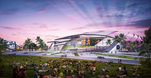 Beckhamov klub Inter Miami predstavil štadión za 1 miliardu dolárov