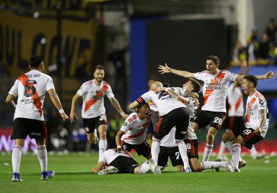 Hráči River Plate sa tešia z postupu do finále Pohára osloboditeľov.