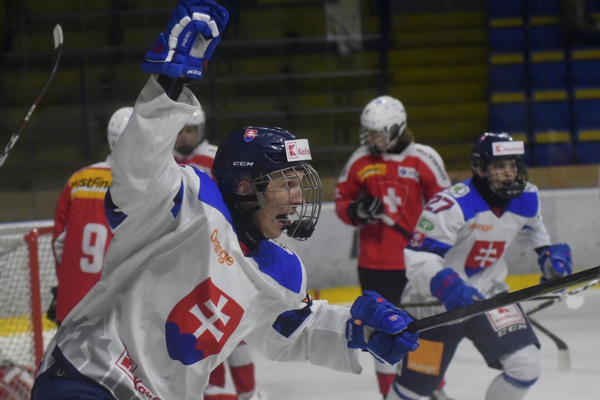 Slovensko - Švajčiarsko na Hlinka Gretzky Cupe