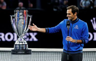 V Laver Cupe hrali najlepšie domáci Roger Federer a hosťujúci Jack Sock