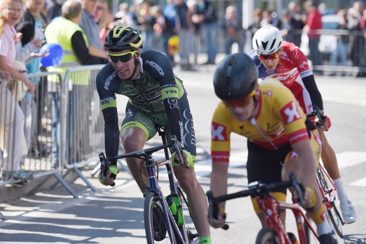 Slovenský cyklista Marek Čanecký (Dukla Banská Bystrica) v záverečnej 4. etape 63. ročníka cyklistických pretekov Okolo Slovenska.