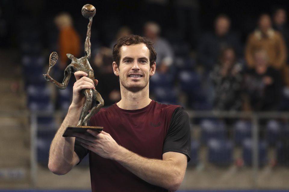 Andy Murray po víťazstve na ATP v Antverpách