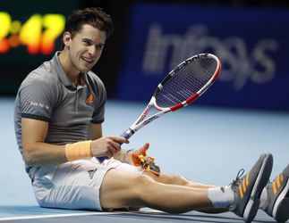 ATP Finals: Domic Thiem je prvým semifinalistom, po Federerovi zdolal aj Djokoviča