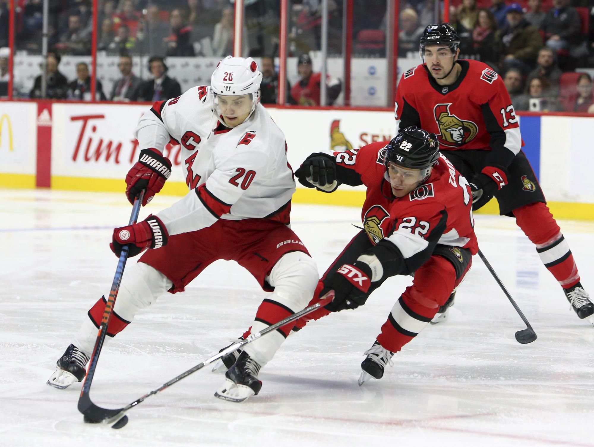 Ottawa Senators – Carolina Hurricanes