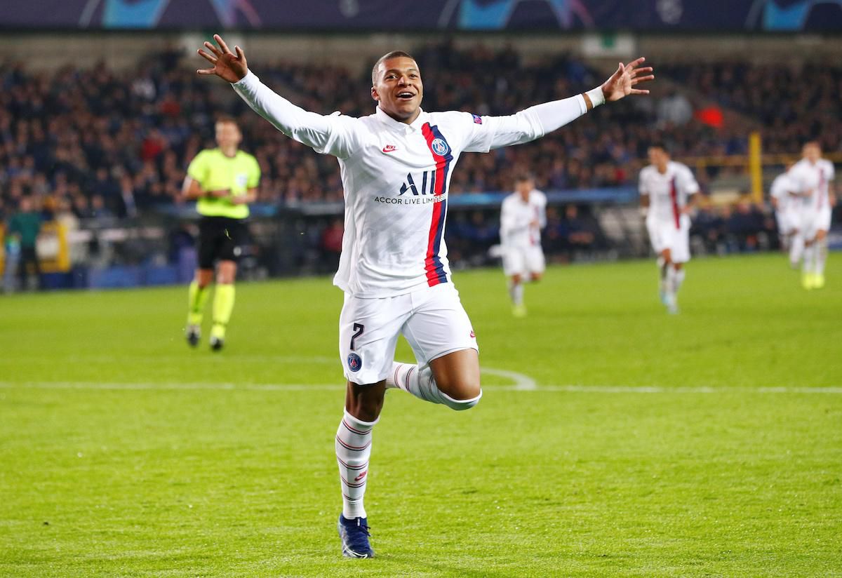 Francúzsky futbalista v službách PSG Kylian Mbappé.