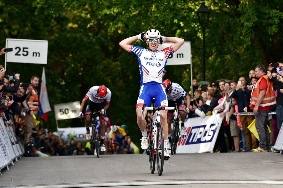 Francúz Arnaud Démare sa stal víťazom tretej etapy 63. ročníka cyklistických pretekov Okolo Slovenska.