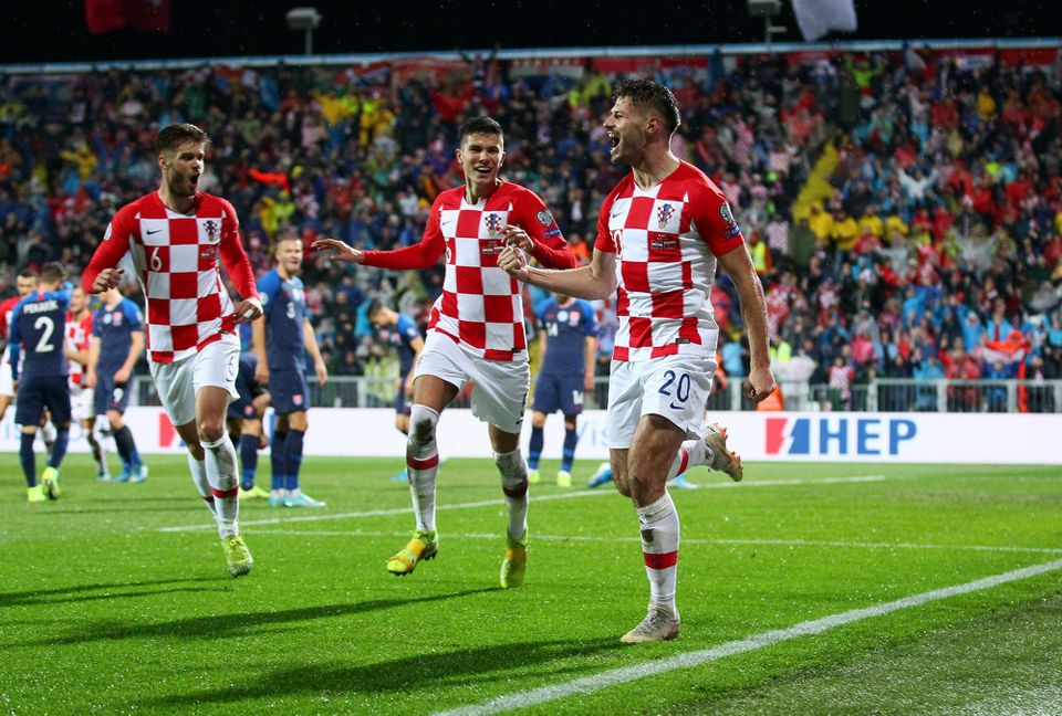 Radosť chorvátskych hráčov
