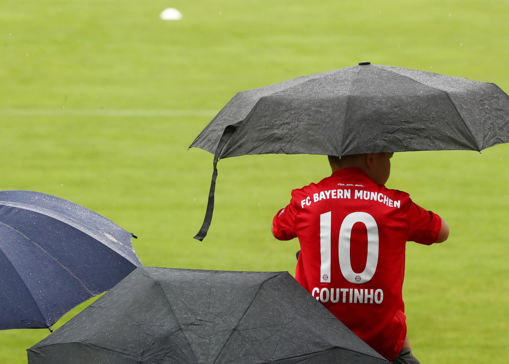 Philippe Coutinho počas prvého tréningu v Bayerne Mníchov.