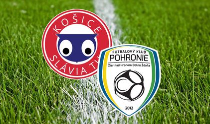 Slávia TU Košice - FK Pohronie (Slovnaft Cup)