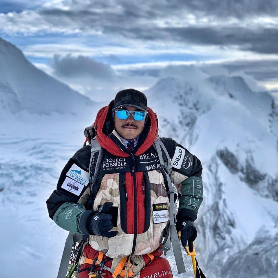 Nepálsky horolezec Nirmal Purja.