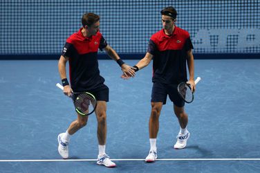 ATP Finals: Herbert a Mahut postúpili do semifinále, Rojer a Tecau porazili najvyššie nasadený pár