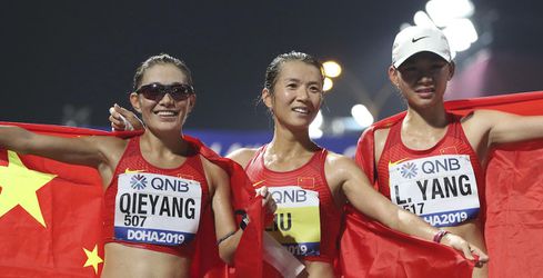 MS: Chôdzu žien na 20 km ovládli Číňanky, rozdelili si všetky medaily