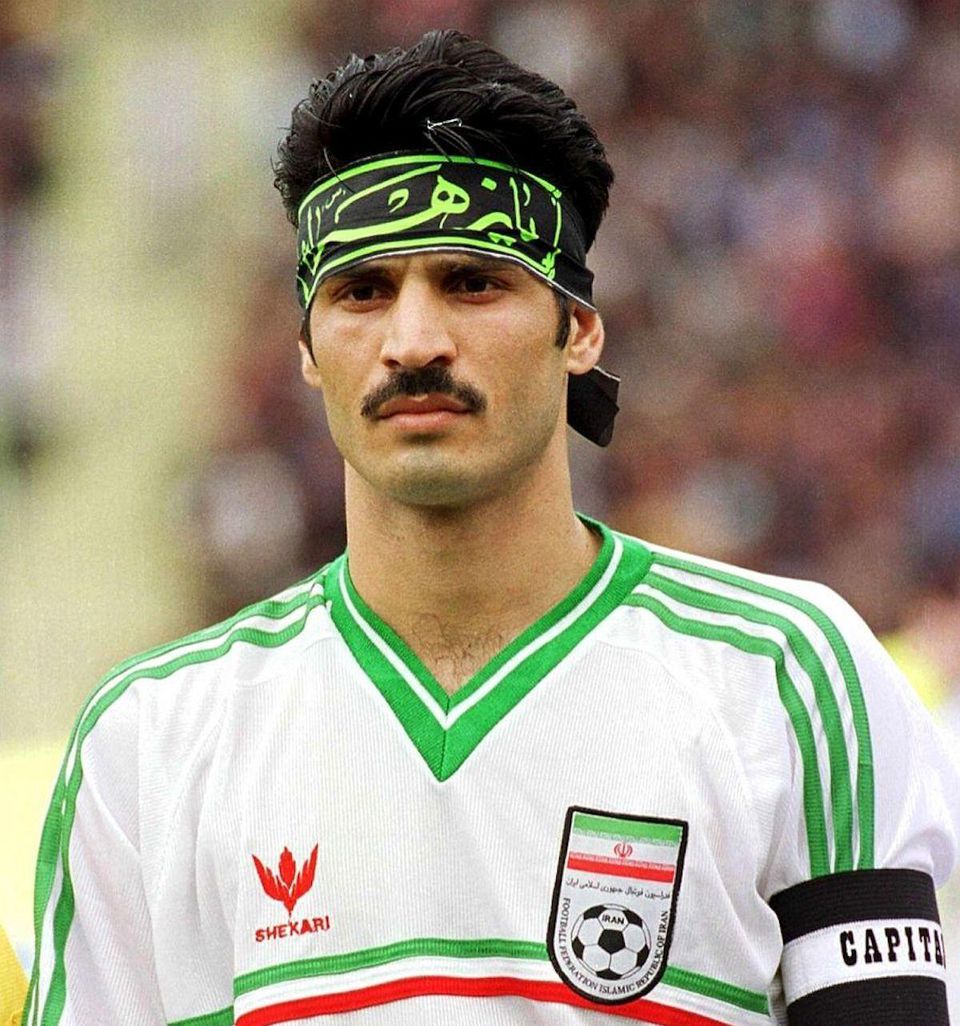 Ali Daei - iránsky futbalový hrdina.