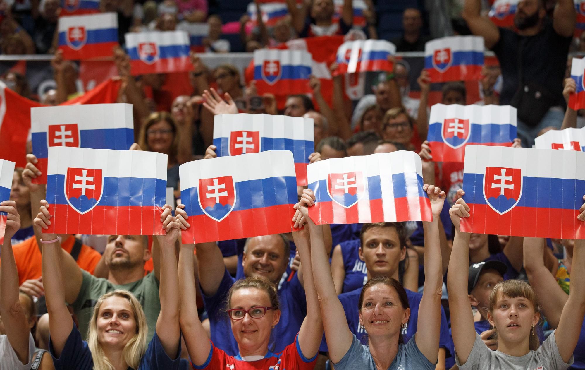 Fanúšikovia Slovenska na ME 2019