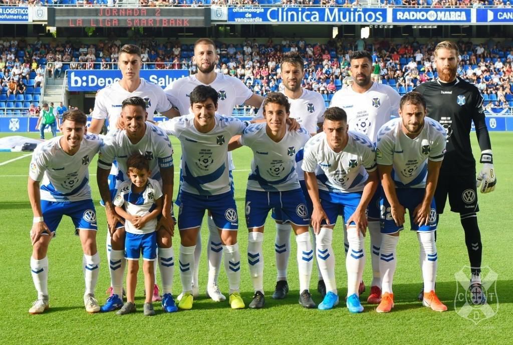 Jedenástka CD Tenerife.