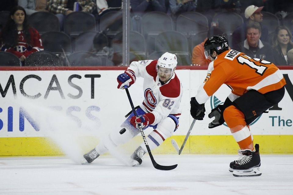 Philadelphia Flyers - Montreal Canadiens (Jonathan Drouin, Matt Niskanen)