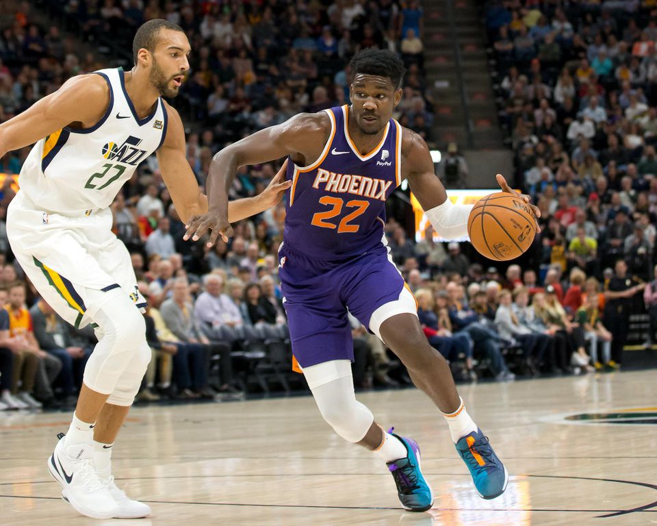 Rudy Gobert (Utah Jazz) a Deandre Ayton (Phoenix Suns).