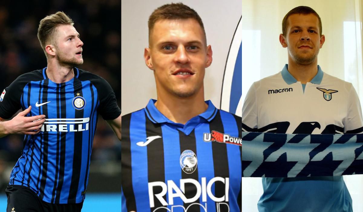 Milan Škriniar, Martin Škrtel a Denis Vavro budú pôsobiť v Serie A