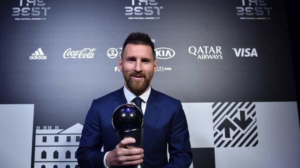 Lionel Messi s ocenením futbalista roka