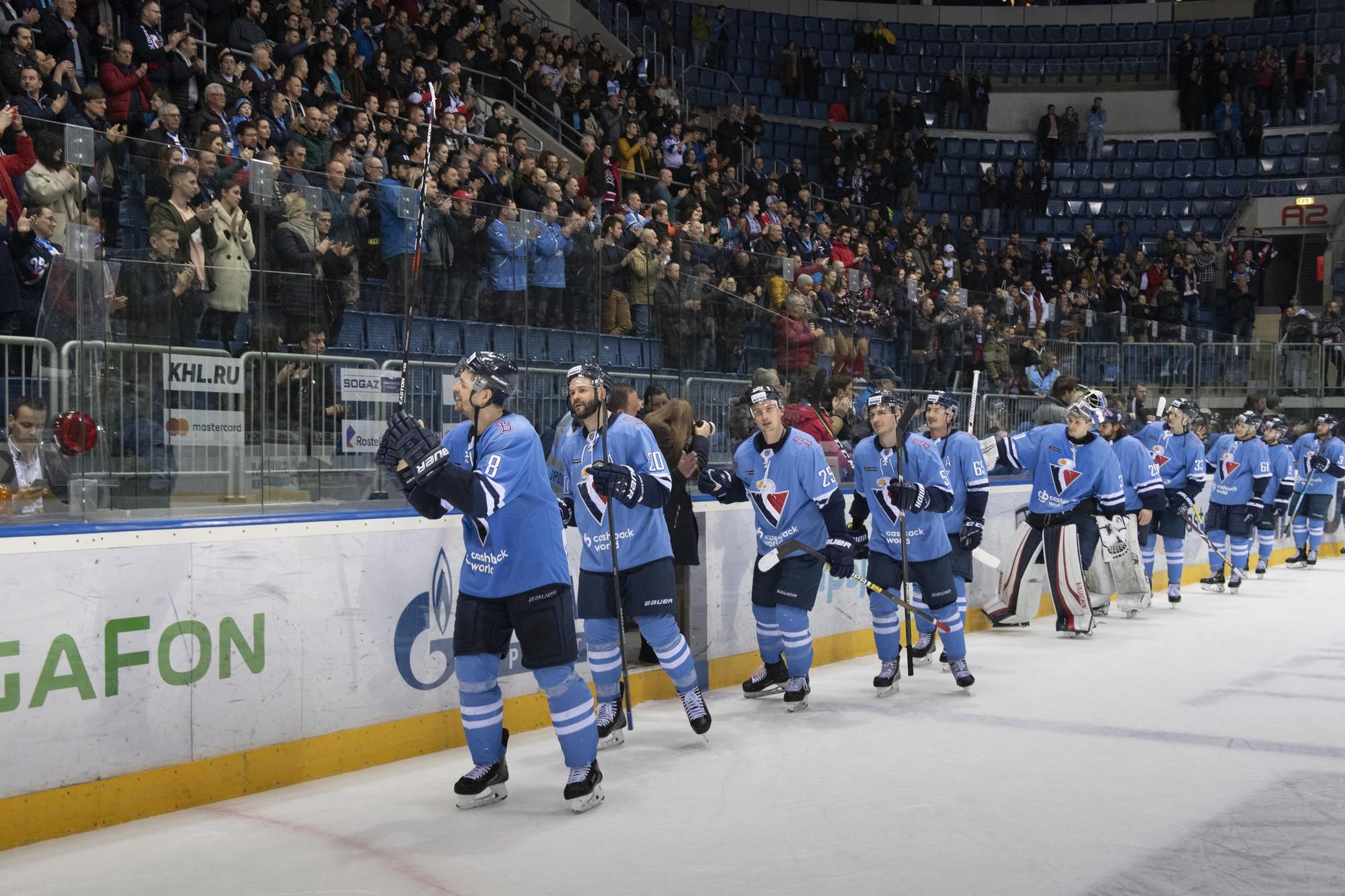 Hokejisti Slovana sa lúčili s fanúšikmi po poslednom domácom zápase v sezóne.