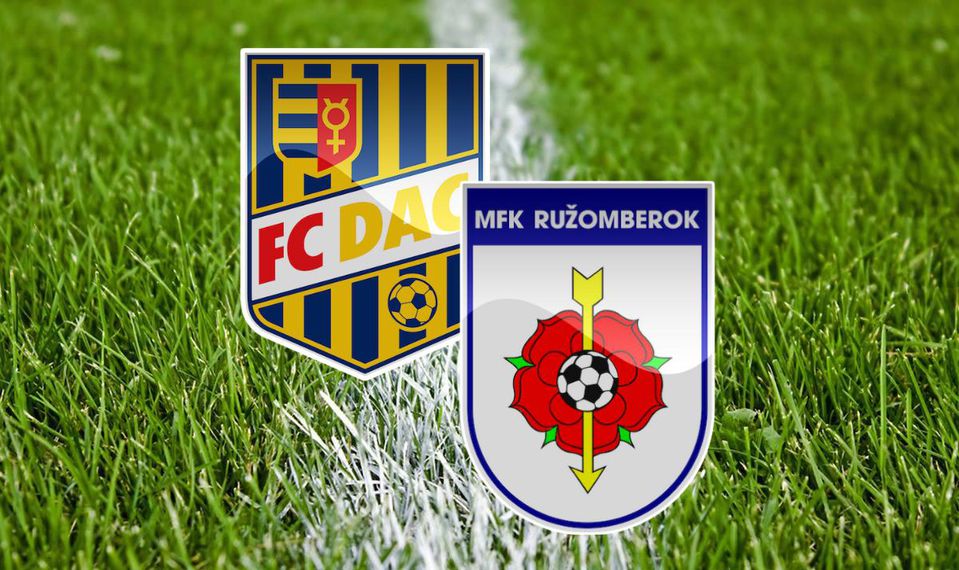 ONLINE: FC DAC Dunajská Streda - MFK Ružomberok