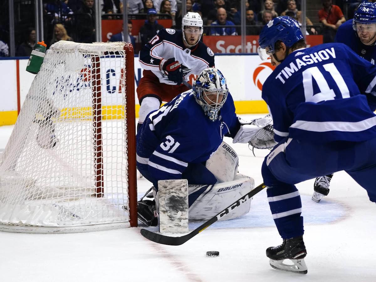 Toronto Maple Leafs - Columbus Blue Jackets.