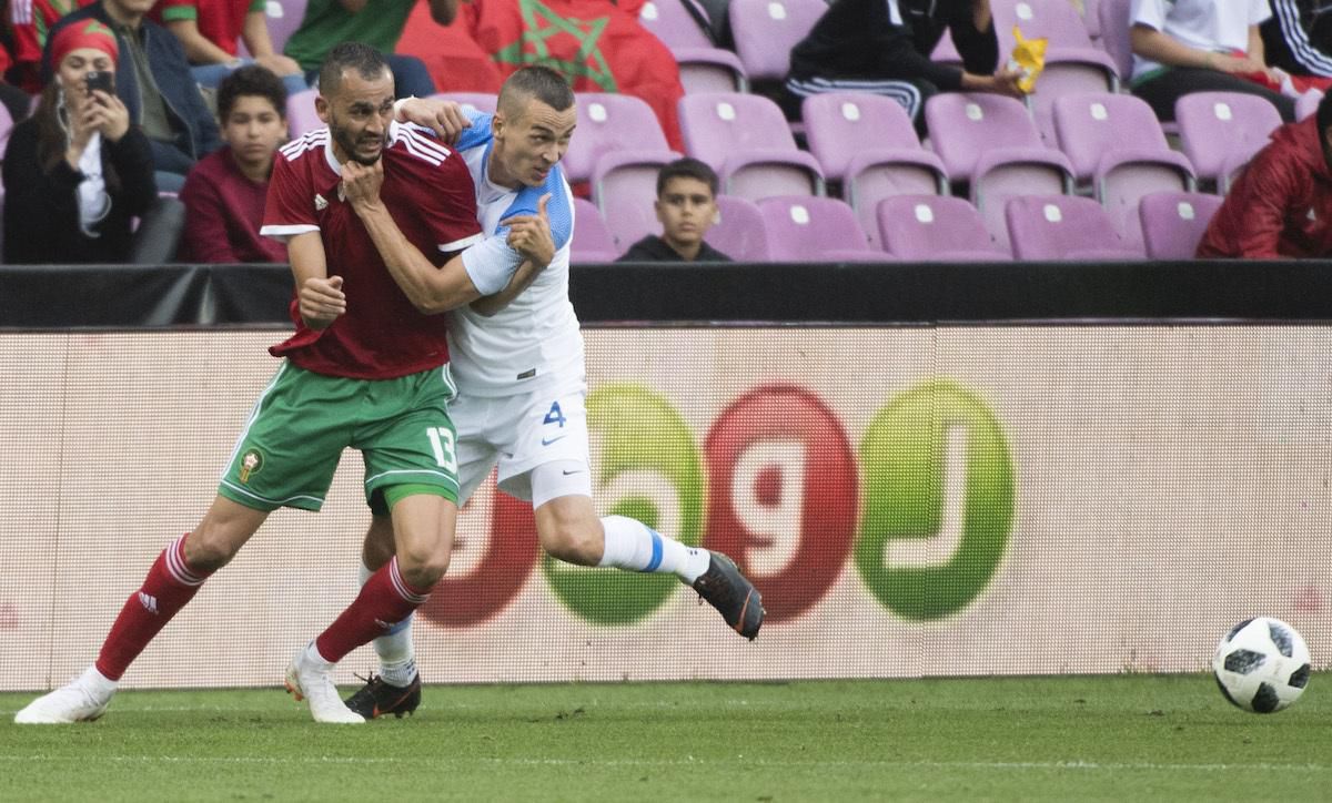 Khalid Bouthaib (Maroko) a vpravo Boris Sekulič (Slovensko).