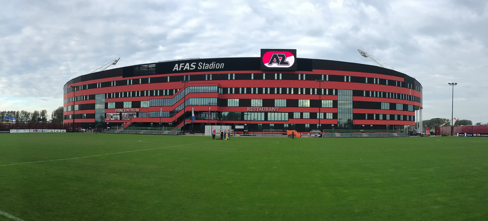 Štadión AZ Alkmaar.