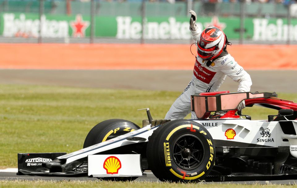 Kimi Räikkönen z tímu Alfa Romeo