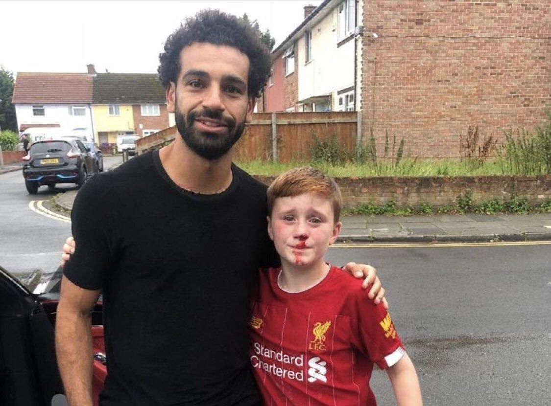 Mohamed Salah a fanúšik