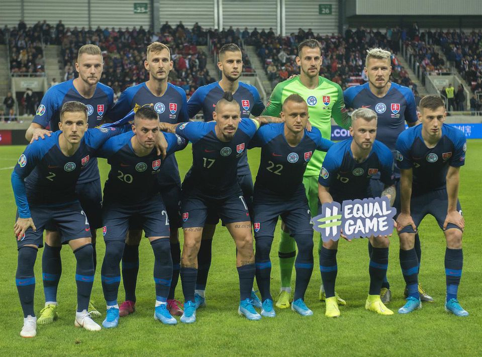 Slovenská futbalová reprezentácia.