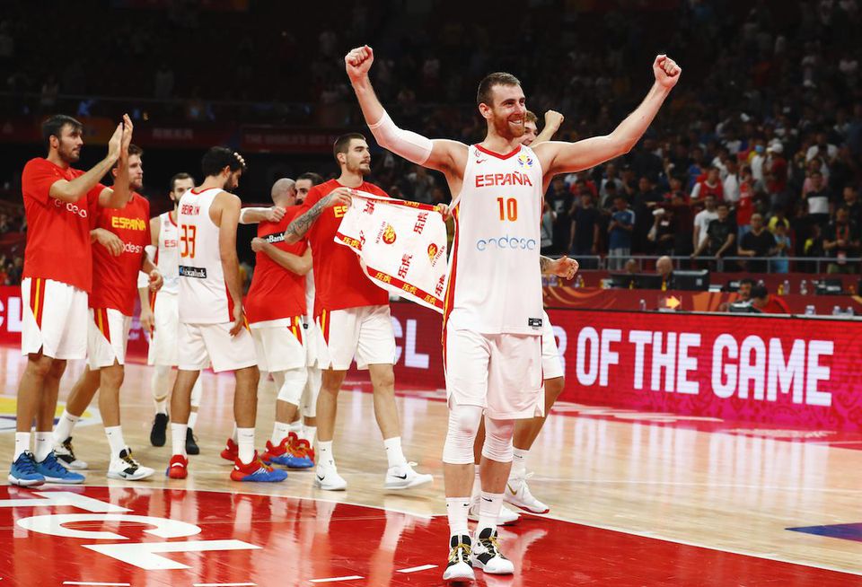 Basketbalisti Španielska.