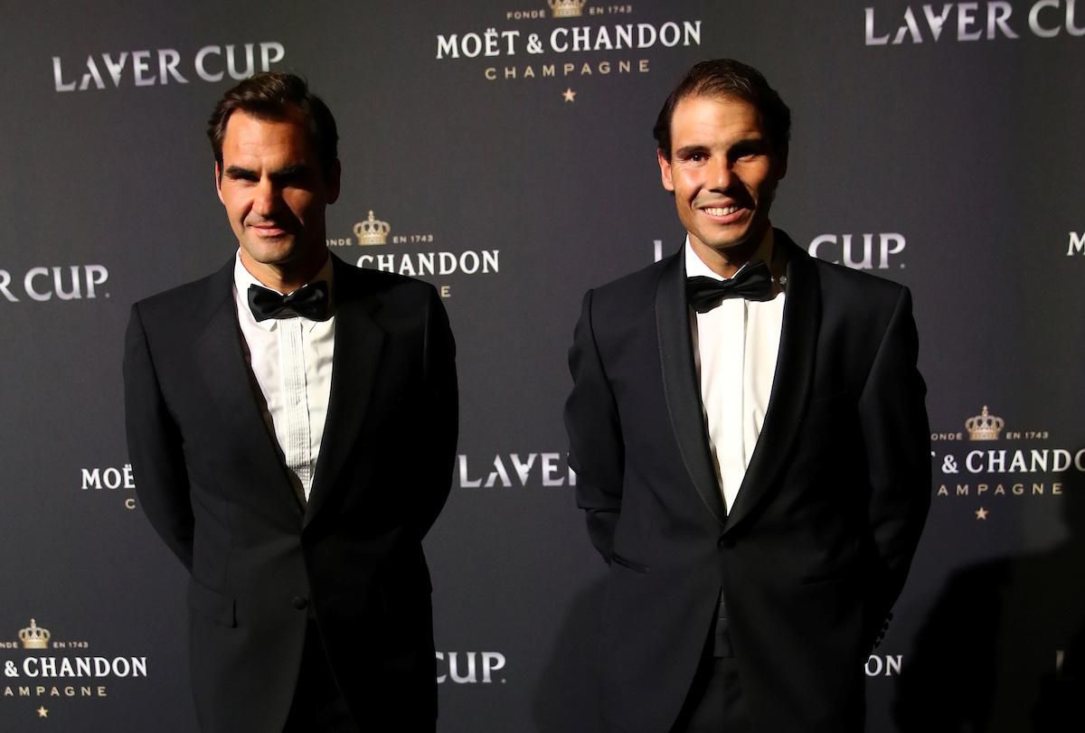 Švajčiarsky tenista Roger Federer a Španiel Rafael Nadal.