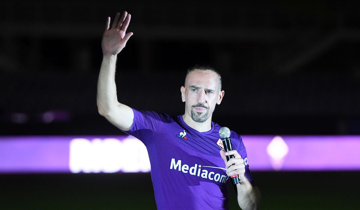 Franck Ribéry oficiálne predstavený ako nová posila AC Fiorentina.