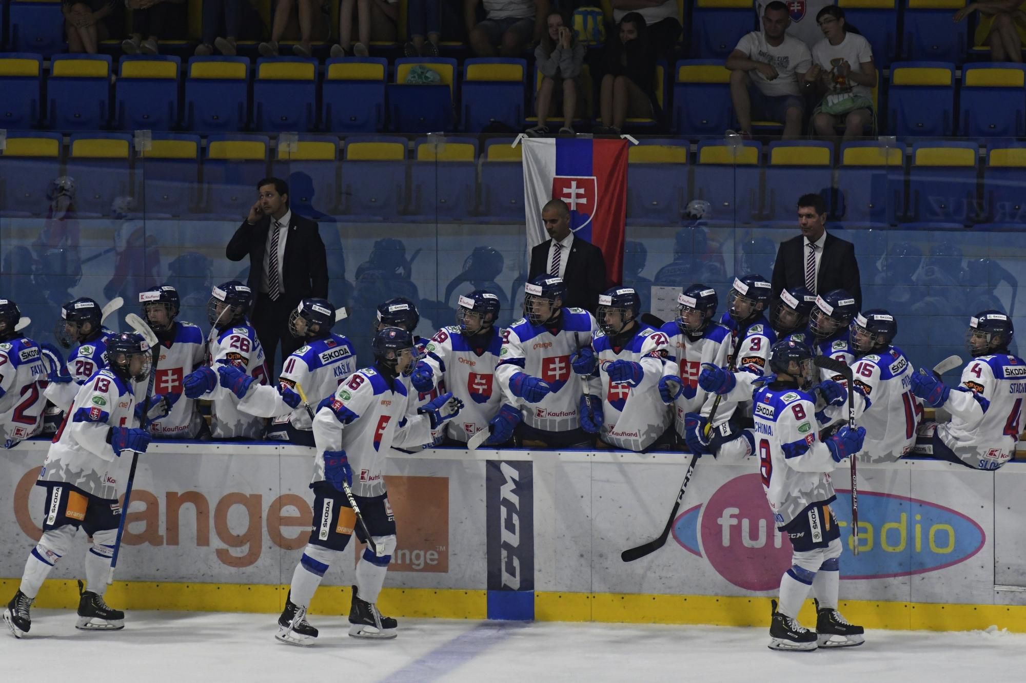 Slovenskí reprezentanti na Hlinka Gretzky Cupe