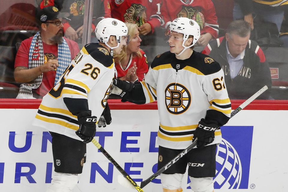 Hokejisti Bostonu Bruins.