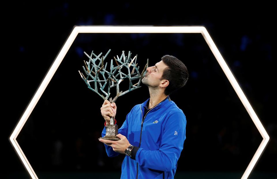 Srbský tenista Novak Djokovič víťazom turnaja v Paríži 2019.