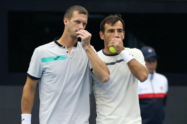 ATP Paríž: Polášek s Dodigom skončili v semifinále na rakete dua Chačanov - Rubľov