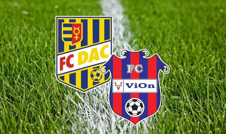 ONLINE: FK DAC 1904 Dunajská Streda - FC ViOn Zlaté Moravce-Vráble
