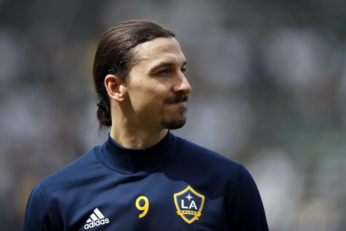 Švédsky futbalista Zlatan Ibrahimovič.