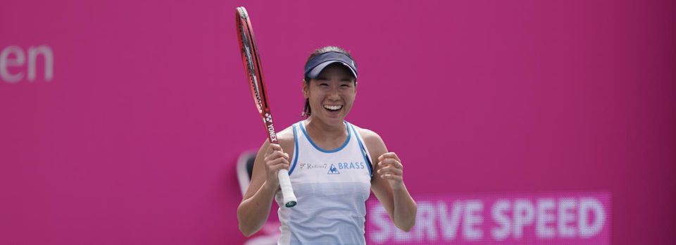 Japonská tenistka Nao Hibinová.