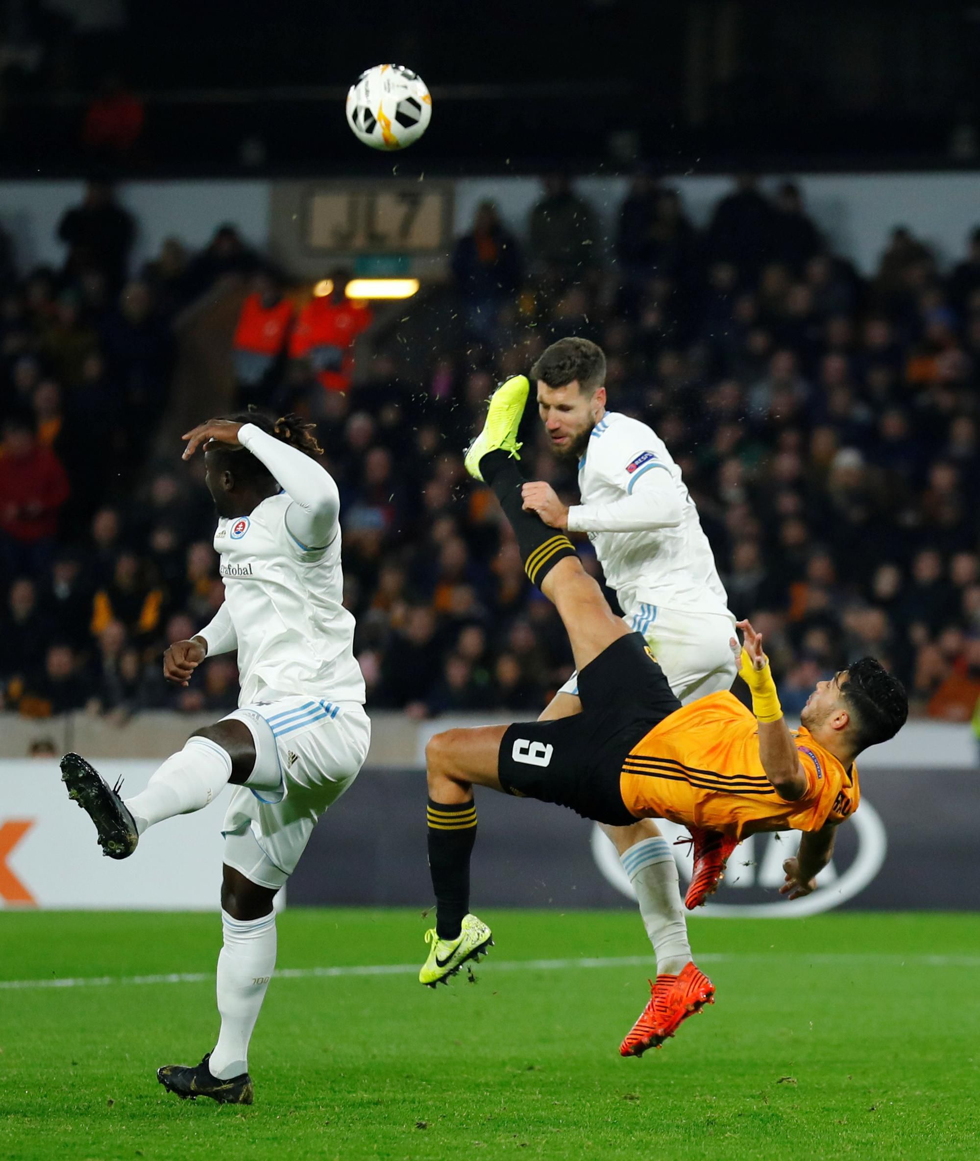 Wolverhampton Wanderers - Slovan Bratislava (Kenan Bajrič, Raúl Jiménez)