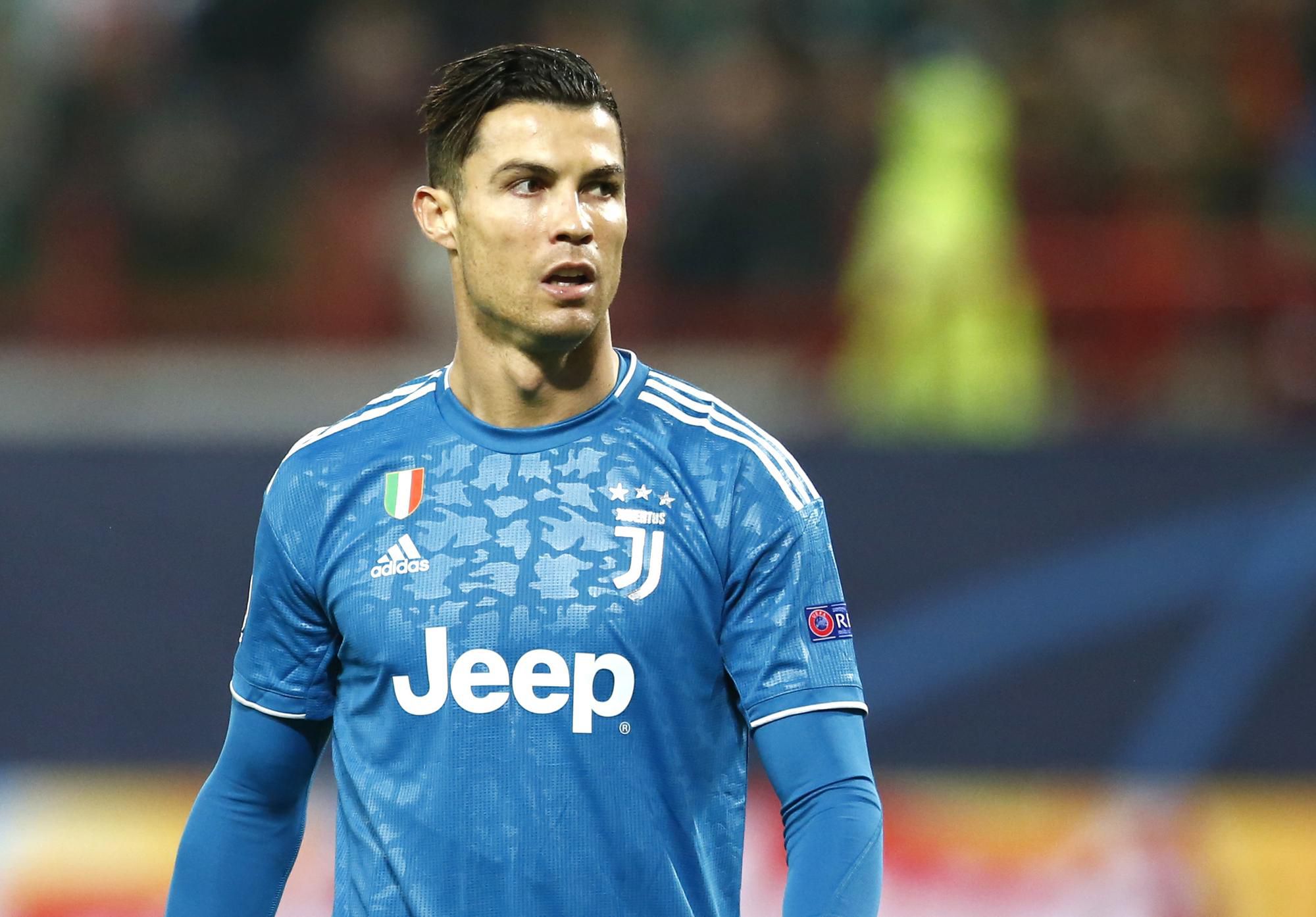 Cristiano Ronaldo v drese Juventusu.