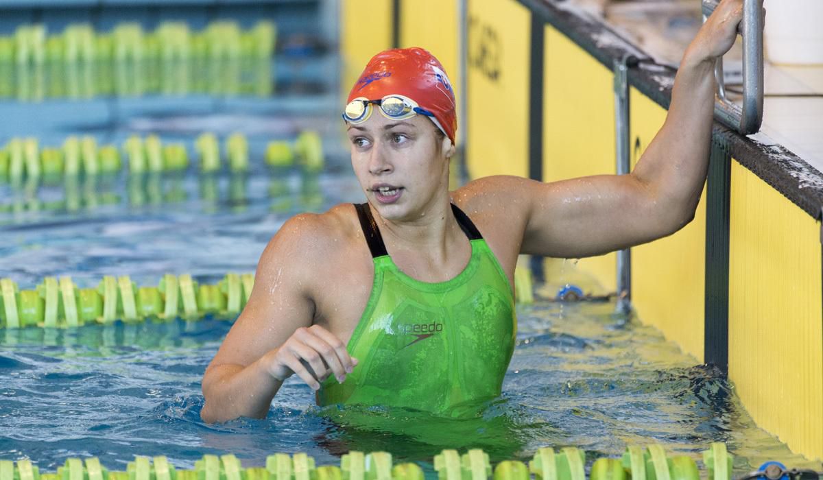 Slovenská plavkyňa Andrea Podmaníková