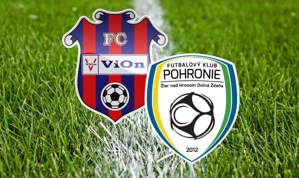 ONLINE: FC ViOn Zlaté Moravce - FK Pohronie