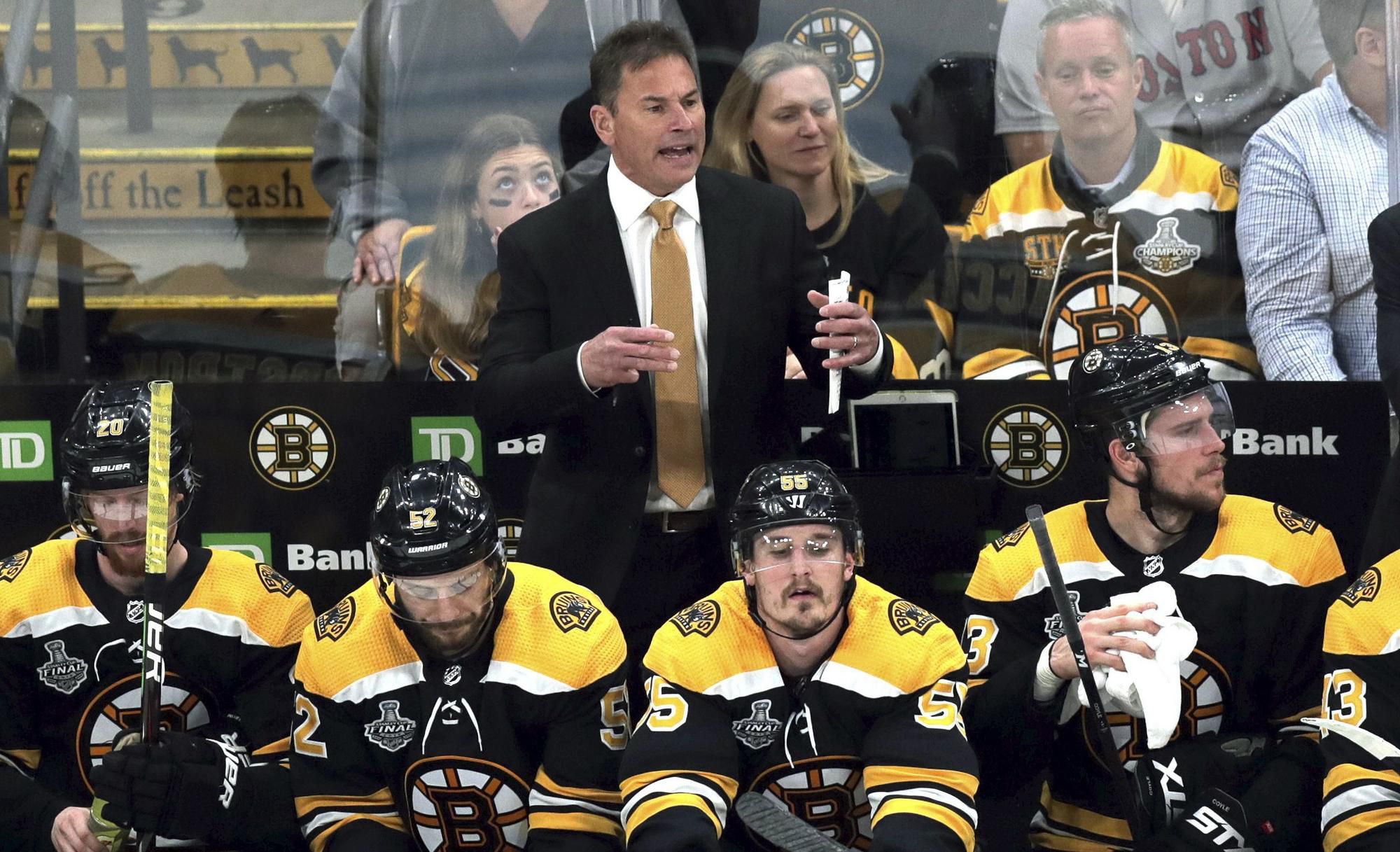 Bruce Cassidy, tréner Bostonu Bruins