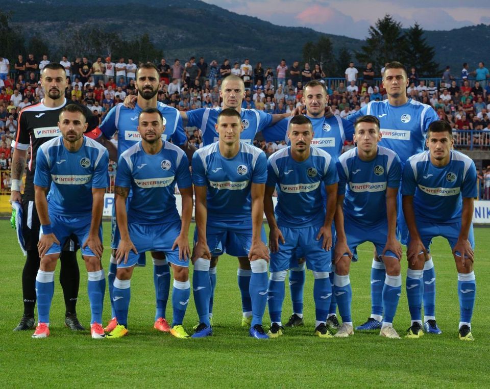 Hráči FK Sutjeska Nikšić.