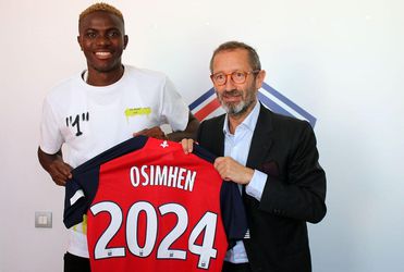 Nigérijský útočník Victor Osimhen prestúpil do Lille
